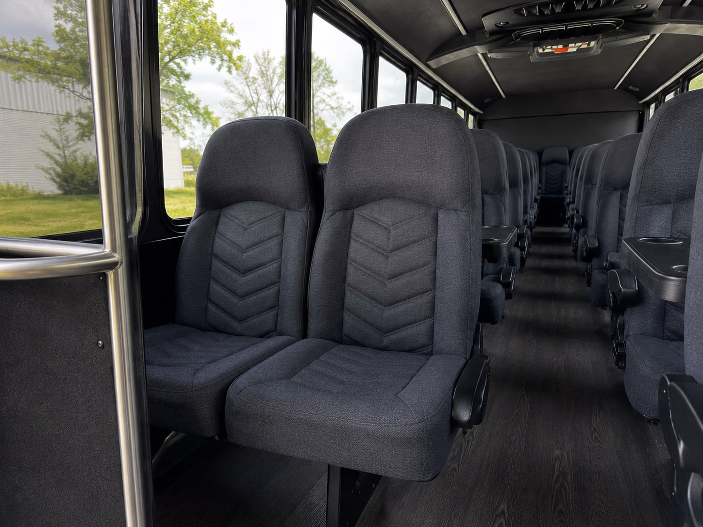 el cajon 15 passenger minibus inside