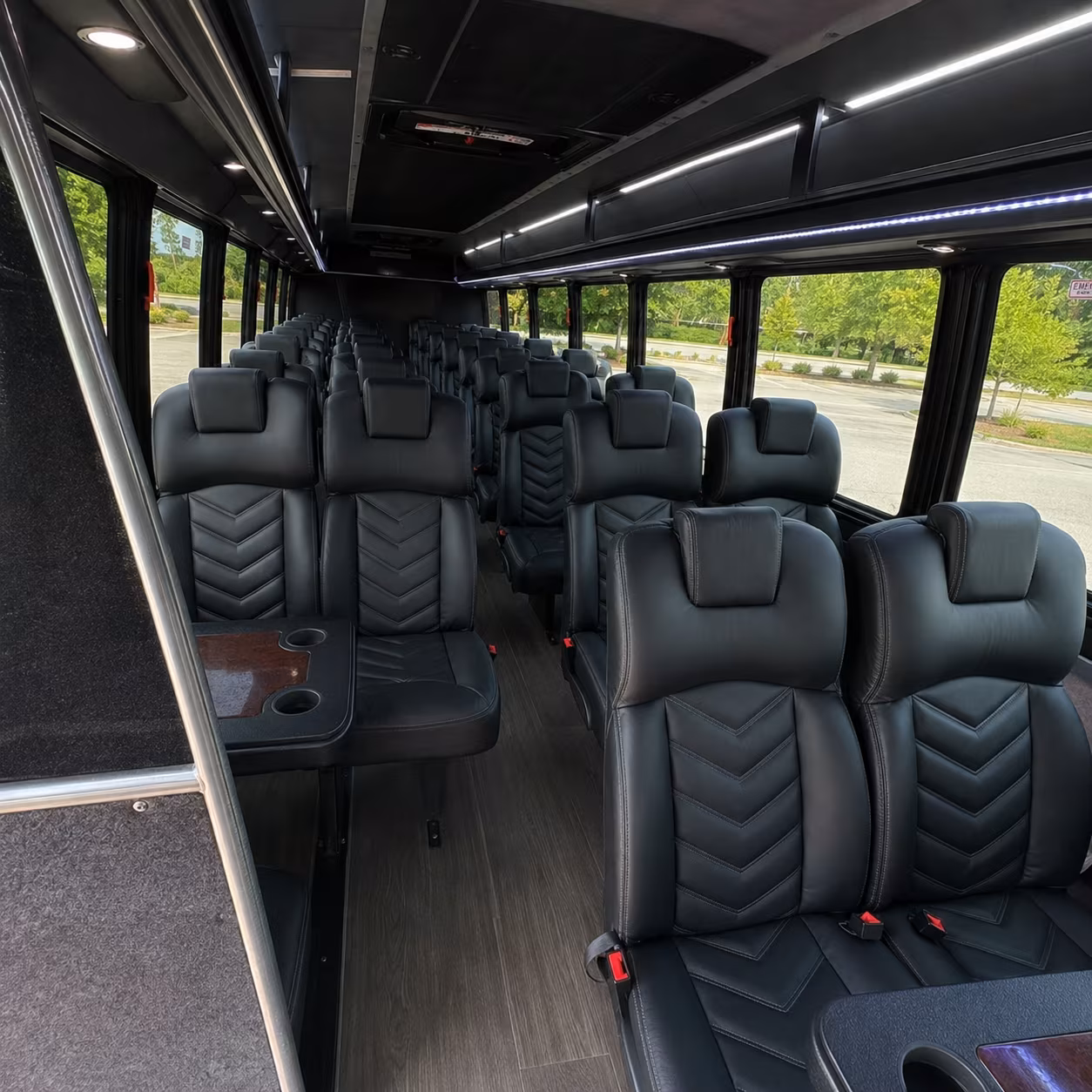 el cajon 25 passenger minibus interior