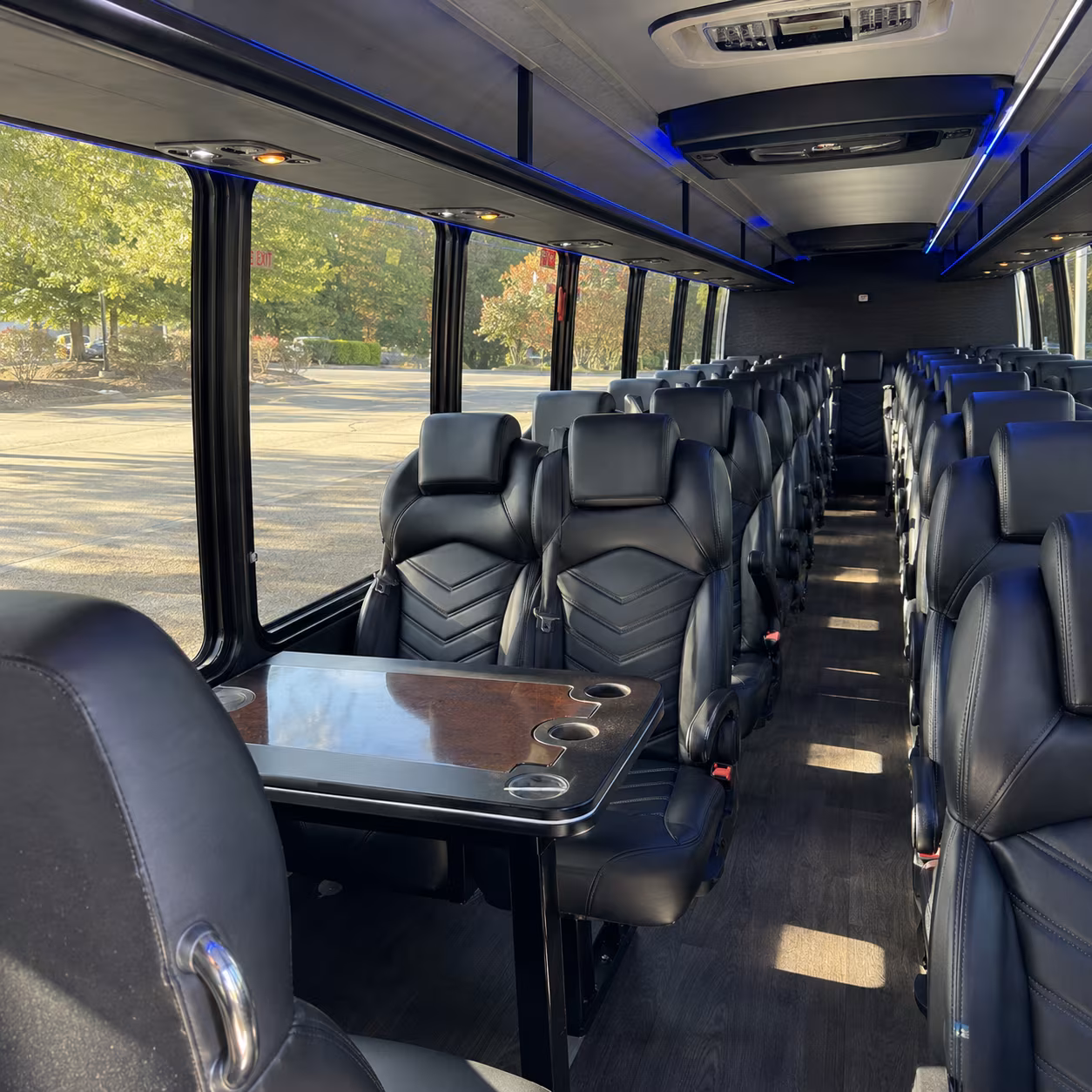 el cajon 35 passenger minibus interior