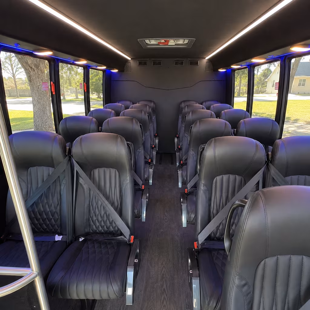el cajon concert transportation onboard seating