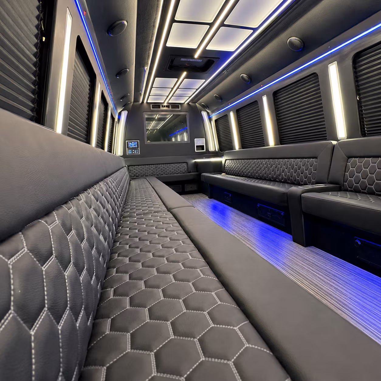 el cajon party bus interior