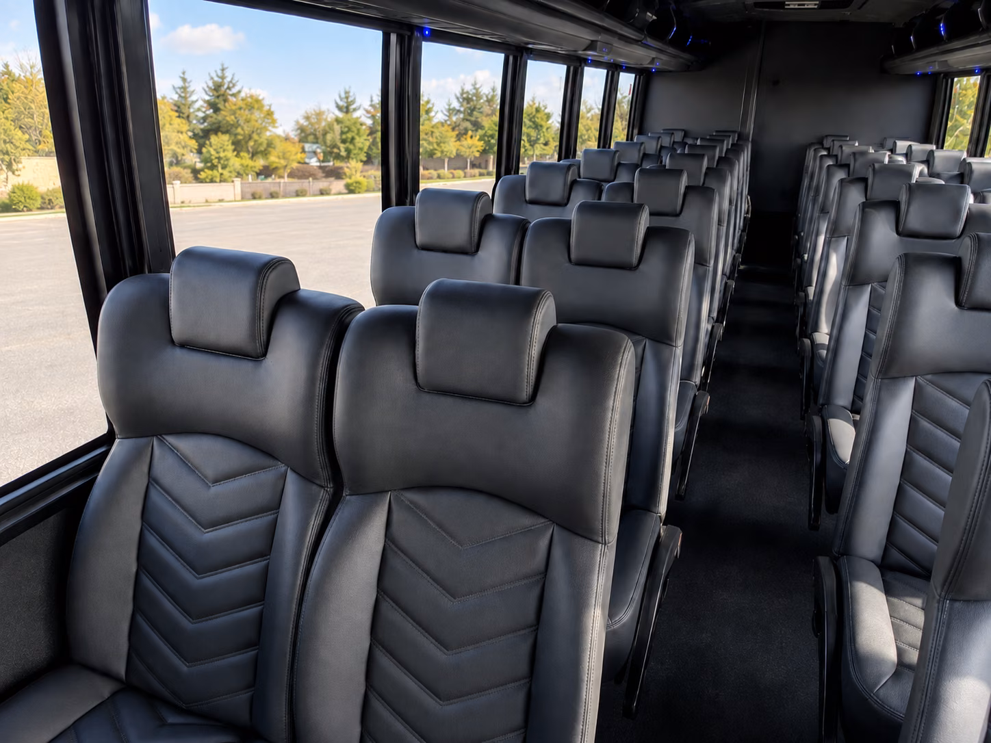 shuttle buses for el cajon wedding guests between hotels and venues